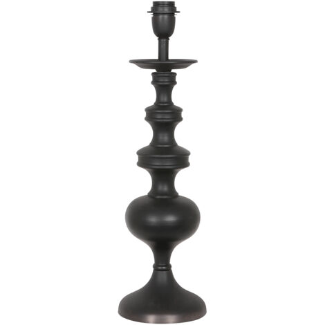 Anne Lighting - tischlampe - Lyons - schwarz - holz - Ø 16cm -