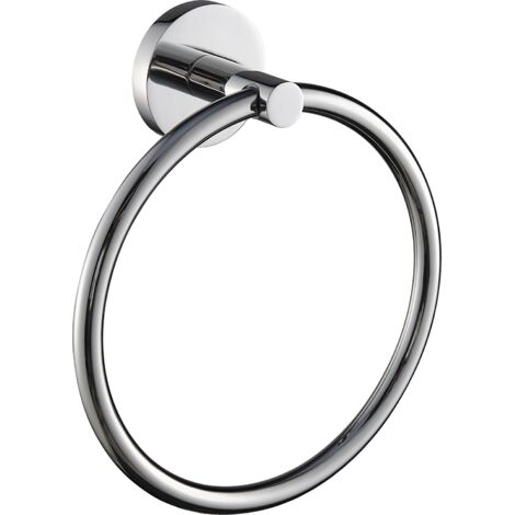 Anneau à serviette KWC AR, FIRMUS, acier inoxydable, 187x210x65 mm, AP, brillant