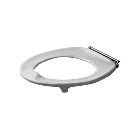 Anneau abattant WC ARCHITEC VITAL sans fermeture souple blanc