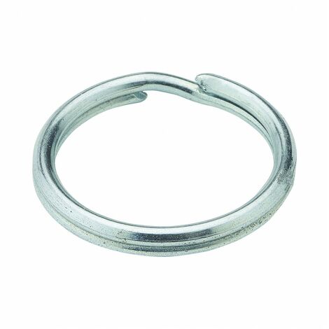 Anneau brisé 1x12mm acier nickelé sachet de 10 pièces - CHAUBEYRE - 8084950