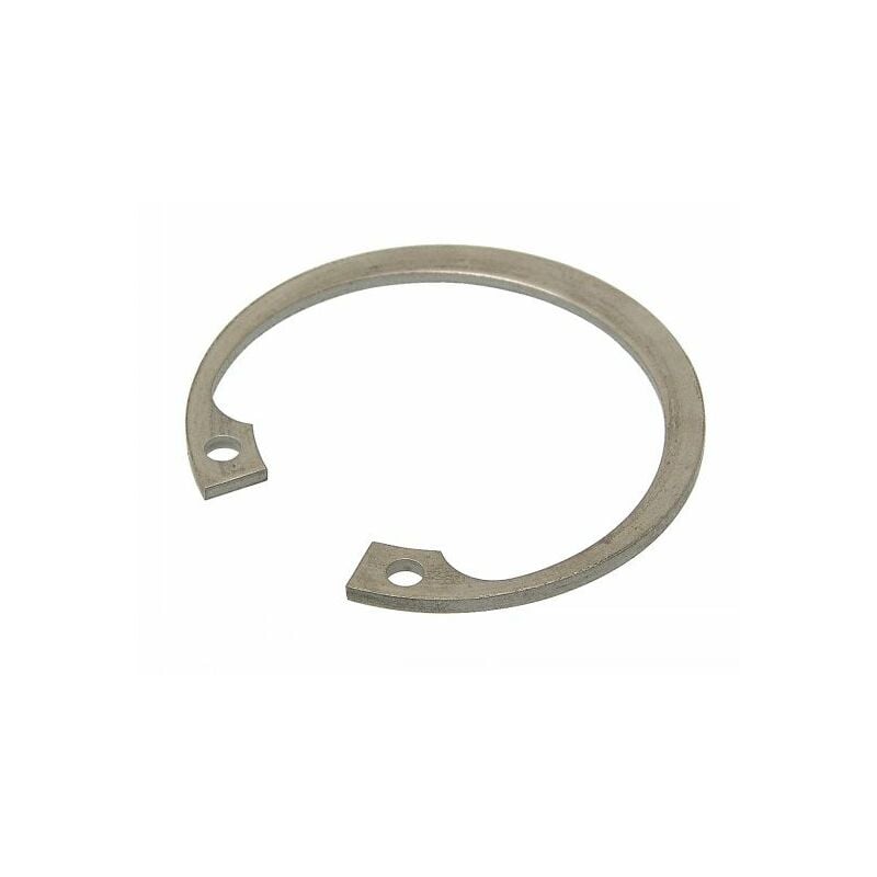 Anneau d'arrêt intérieur pour alésage - Type j - Inox d10 mm - Boîte de 200