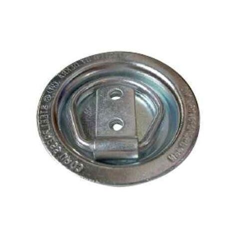 Anneau d'arrimage encastrable pour remorque – Diamètre 79 mm – Sécurise le chargement – Résistant aux contraintes d'arrimage