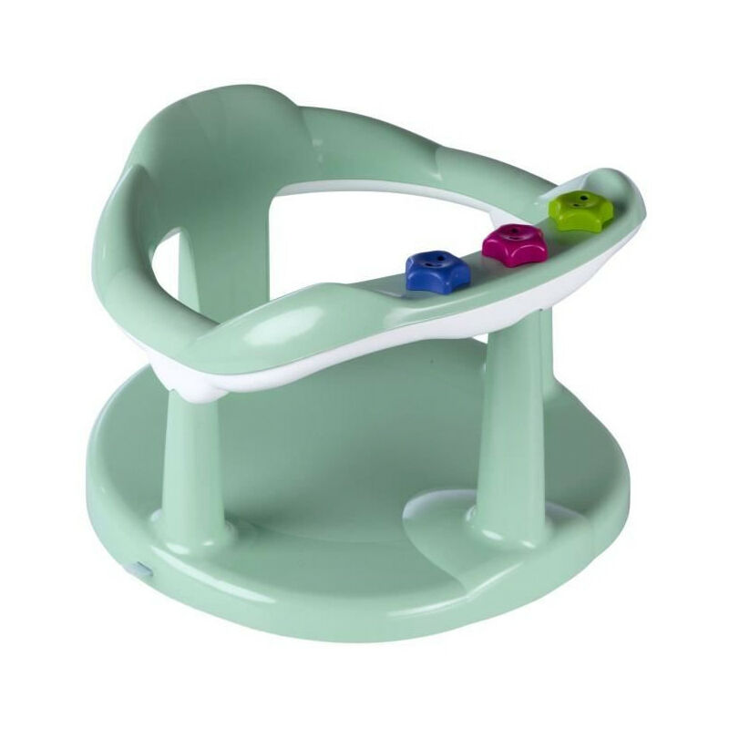 Sans Marque - Anneau de bain enfant thermobaby aquababy Vert céladon - Jouet bleu - Fabriqué en France