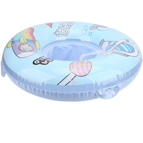 Anneau de bain flottant pour bébé 70 cm avec siège intégré en PVC sans BPA - Sécurité enfants