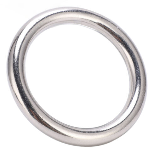 Anneau de connexion en acier inoxydable pour hamac et équipement de plongée, diamètre 10mm