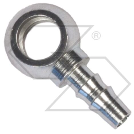Anneau de levage en acier galvanisé pour machine agricole diamètre de l'anneau 8 mm