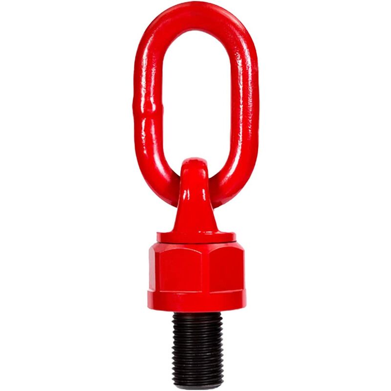 Anneau de levage universel - M12 × 18mm 1T Outil d'anneau d'oeil de levage Boulon à anneau en acier allié Rotation à 360 degrés Anneau de levage Vis