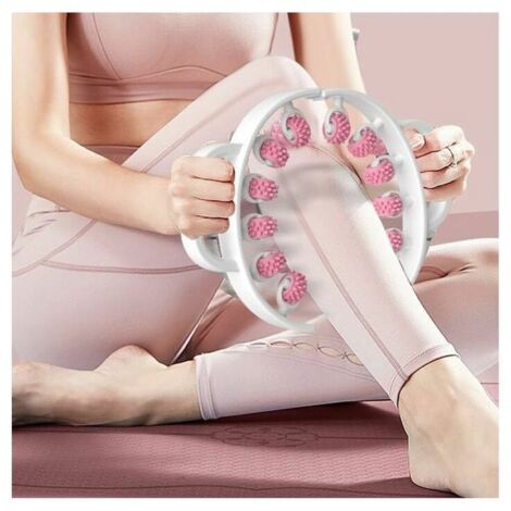 Anneau de Massage Anti-Cellulite Anneau de Massage pour les Jambes Pince Rouleaux pour Hommes et Femmes Grandes et Petites Jambes