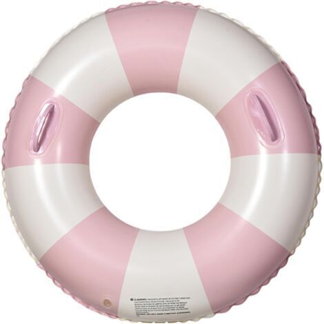 Anneau de Natation Gonflable pour Piscine, 90 cm, bouée, en PVC, avec poignées et Pompe, pour Adultes, idéal pour Les fêtes, Les piscines d'été, Les Lacs, Les plages