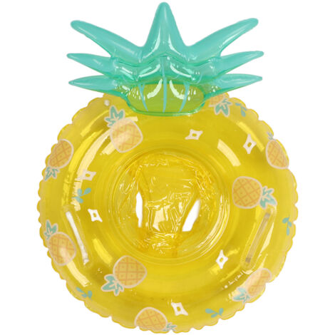 Anneau de natation pour bébé en PVC épais, flotteur gonflable avec siège éponge et poignée pour piscine