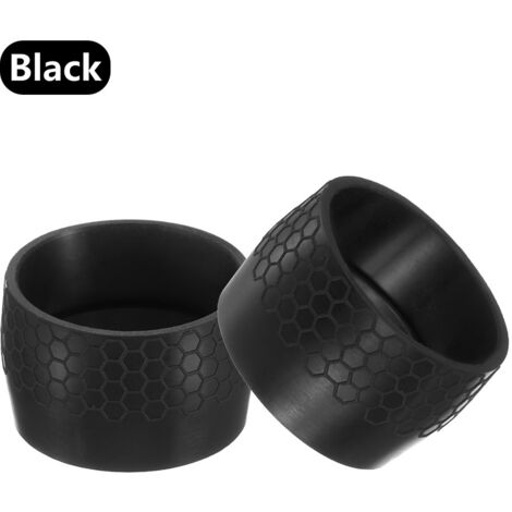Anneau de retenue antidérapant pour sangle de vélo de route noire Joint torique de fixation pour sangle de guidon de vélo, protection antidérapante en silicone élastique pour guidon courbé