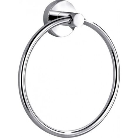 Anneau de serviette COLORADO en laiton chromé 17 cm