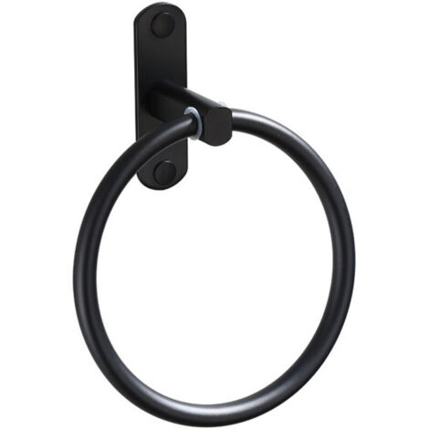 Anneau de Serviette de Salle de Bain Ventouse Porte-Serviette Support Mural Aluminium Porte-Serviette Anneau Porte-Serviette pour Salle de Bain Cuisine