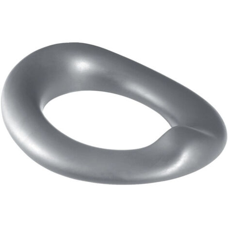 Anneau de siège de toilette Geberit bébé gris