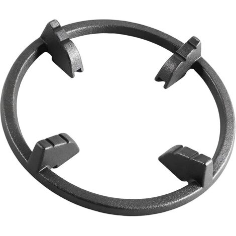 Anneau de support universel en acier au carbone antidérapant pour poêle à gaz Samsung, GE, Frigidaire, Whirlpool, KitchenAid etc. 24 cm