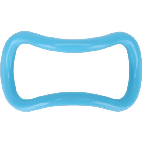 Anneau de Yoga Renforçant la Force Musculaire, Léger et Portable en PVC Bleu pour Exercices à Domicile, Cercle de Fitness Pilates