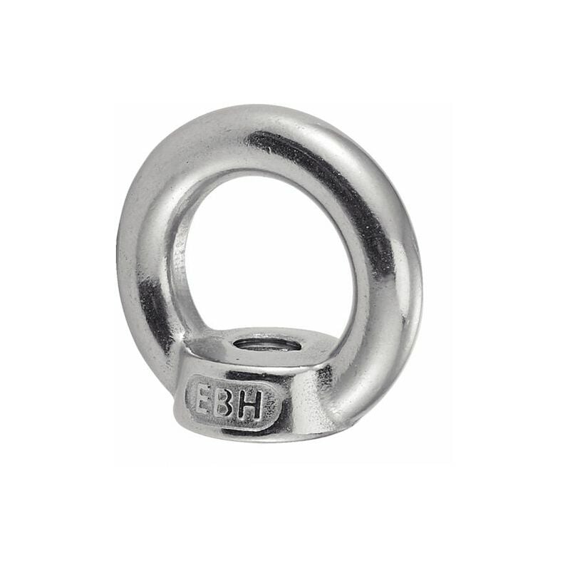 Ecrou à anneau - Inox A4 M12 - Boîte de 10