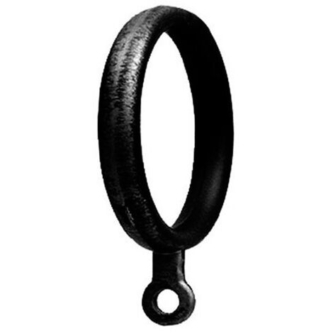 Anneau forgé Ø 20 mm. Zamack Noir Sachet 10 Unités
