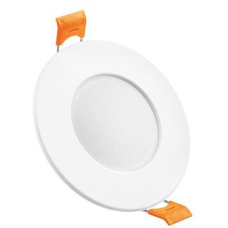 Anneau LED encastré fixe (7W 3CCT 840lm) IP65 Ø9x4,1cm blanc