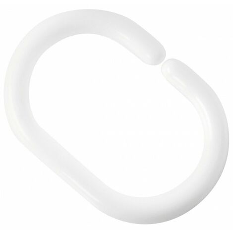 Anneau Plastique Couleur Blanc 12