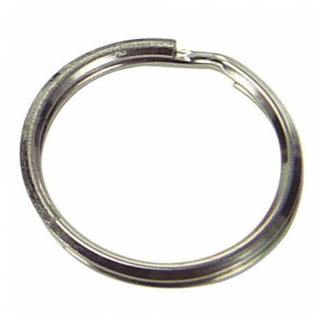 1 anneau porte clés cable à visser en acier inoxidable trousseau
