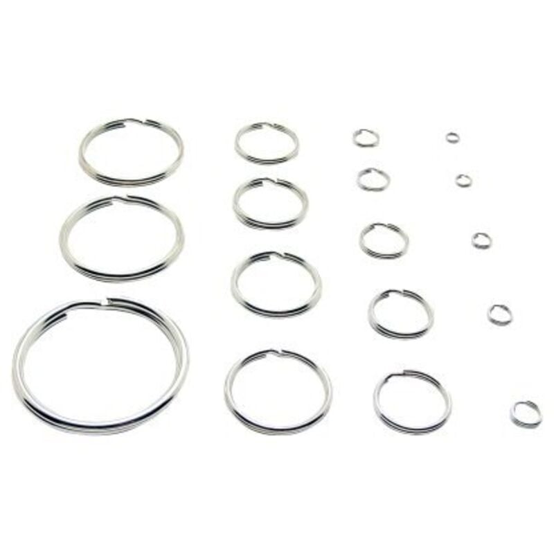 Posamo - Anneau porte clés SL26/1,8 Acier durci nickel (Par 100)