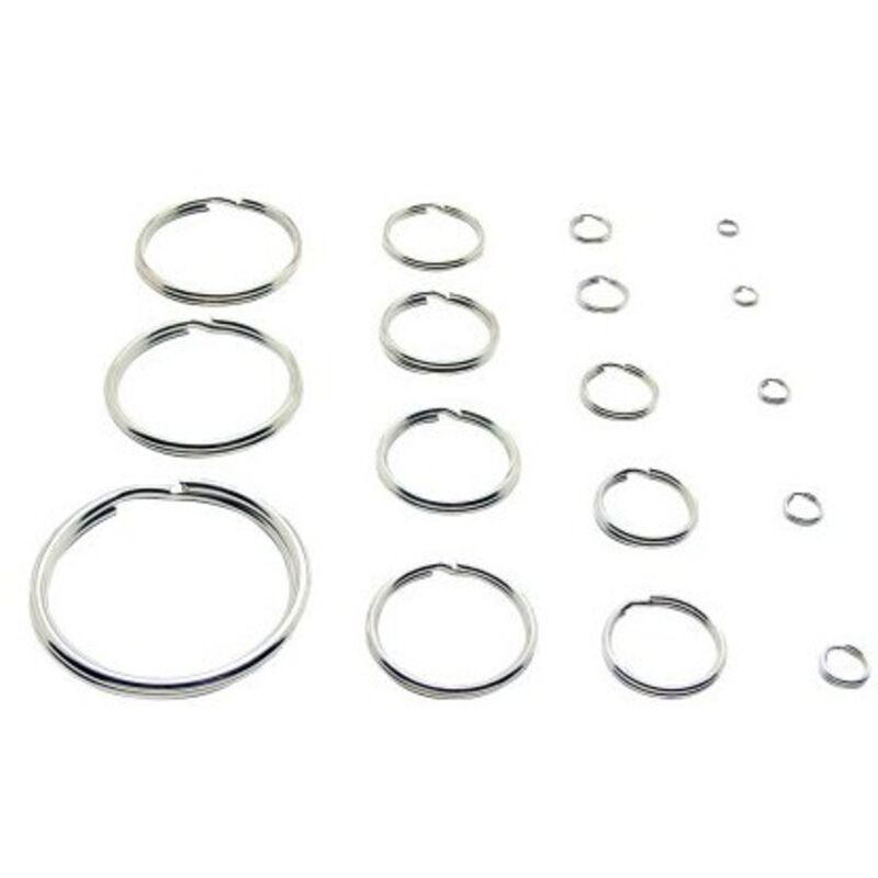 Posamo - Anneau porte clés SL30/1,8 Acier durci nickel (Par 100)