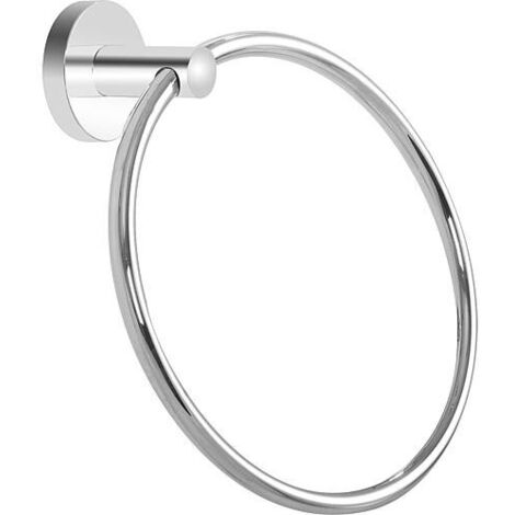 Anneau porte-serviette Eldrid laiton chromé