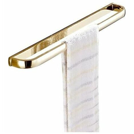 Anneau porte-serviettes en laiton vieilli, porte-serviettes rond rétro pour salle de bain, porte-serviettes mural, accessoires de salle de bain, base à motif vague classique-AquaForge