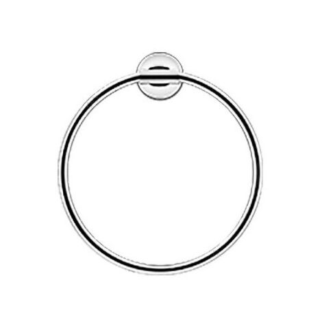 Anneau porte-serviettes Starck T noir mat DURAVIT