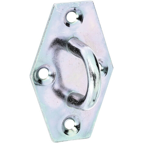 Anneau sur platine – platine 64 mm – largeur 41 mm – passivé – Marque Alberts