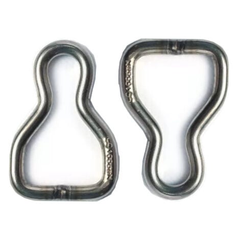 Anneau T Soudé - Pour sangle 25mm - Inox - Lot 2 pièces - POOLCO