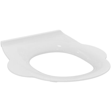 Anneau WC enfant CONTOUR 21 Ecoles pour enfants de 3 à 7 ans blanc IDEAL STANDARD
