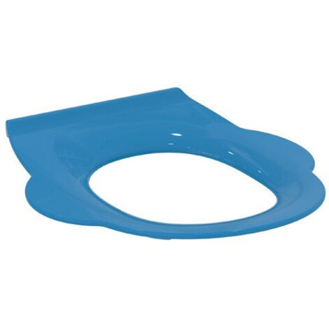 Anneau WC enfant CONTOUR 21 Ecoles pour enfants de 3 à 7 ans bleu IDEAL STANDARD
