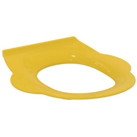Anneau WC enfant CONTOUR 21 Ecoles pour les enfants de 3 à 7 ans jaune IDEAL STANDARD