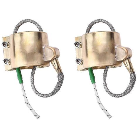 anneaux chauffants électriques en laiton, 40 x 40 mm, 220 V, 220 W, en cuivre.