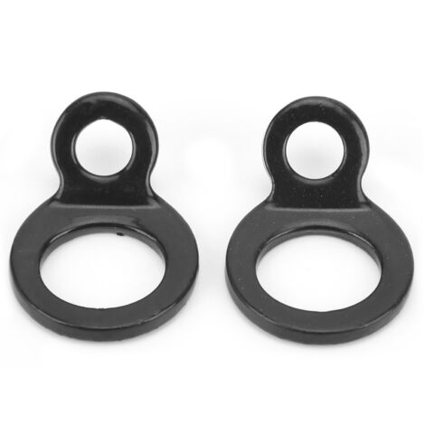 Anneaux d'arrimage en acier inoxydable en forme de D pour remorque, moto, vélo, kayak et quad