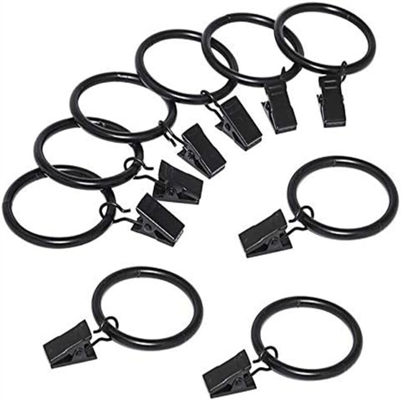 Anneaux de rideau clipsables - Paquet de 20 3.0x25mm MCBOSON