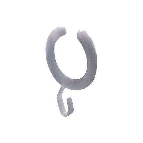 Anneaux de rideau de douche 2, lot de 10 EMCO blanc