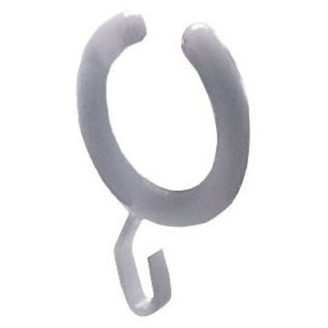 Anneaux de rideau de douche 2, lot de 100 EMCO blanc