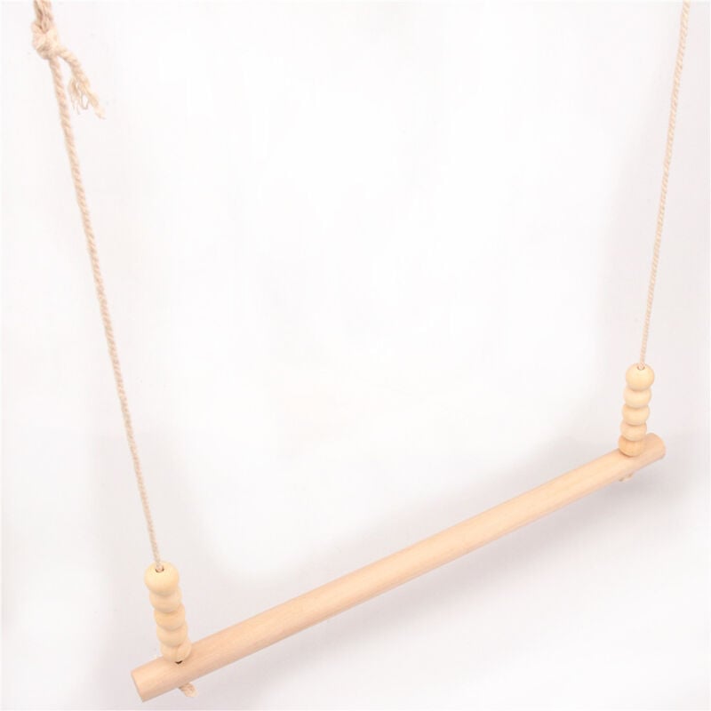 Anneaux Gymnastique, Anneau balancoire en Bois, Trapèze Cirque, Balançoire Trapeze pour Bebe, Barre de Gymnastique et Accessoire de Gym pour