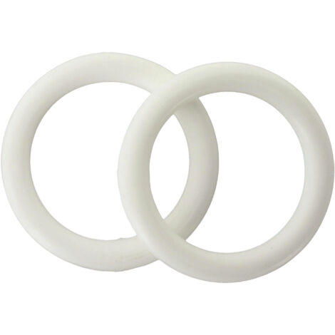 Anneaux Plastique Blanc Ateliers 28 - 6,8cm
