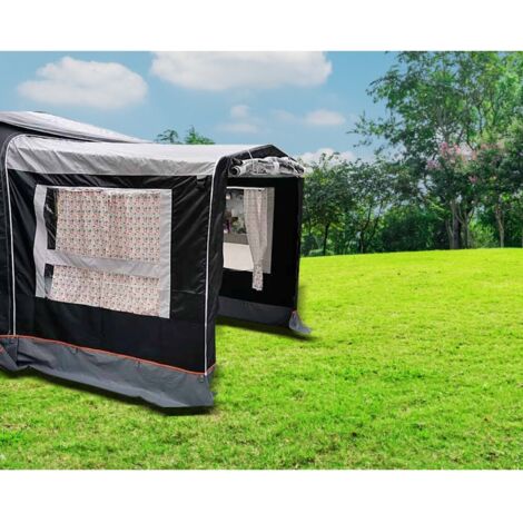 Annexe pour auvents traditionnels Sunrise – Dimensions 172x207x161 cm – Toile Roof 280 déperlant – Armature acier avec crochets Easy-Fix – Soplair