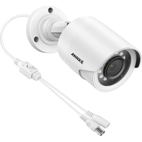 ANNKE 4-en-1 1080p caméra de Surveillance AHD/TVI/CVI/CVBS système Bullet Blanc avec imperméable IP66 système intérieur extérieur 2MP