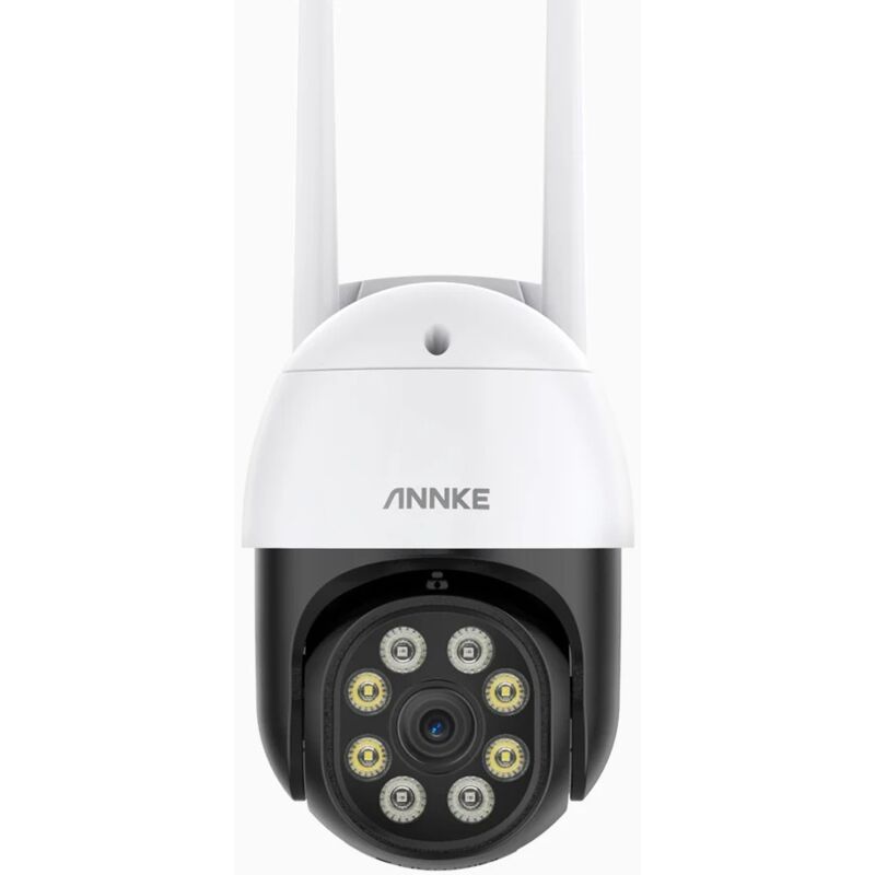 Annke - 4MP Caméra Surveillance WiFi Extérieure Sans Fil,Vision Nocturne Couleur,Audio Bidirectionnel,Détection Humaine Caméra de Sécurité avec Alexa