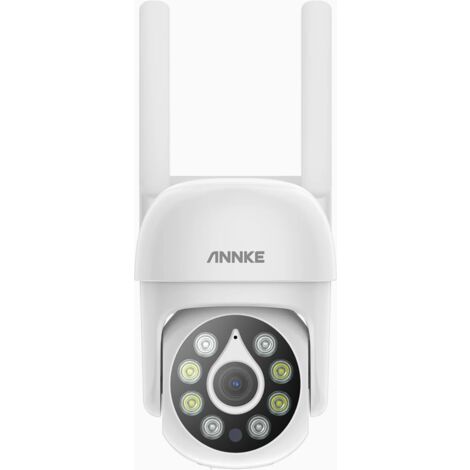 ANNKE 5MP WLAN Überwachungskamera für den Außenbereich, Farbnachtsicht, Zwei-Wege-Audio,Bewegungserkennung