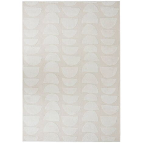 Anoai Wolleffekt Teppich Weiß 150x100cm -