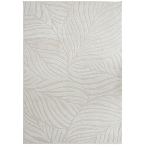 Anoai Wolleffekt Teppich Weiß 150x100cm -