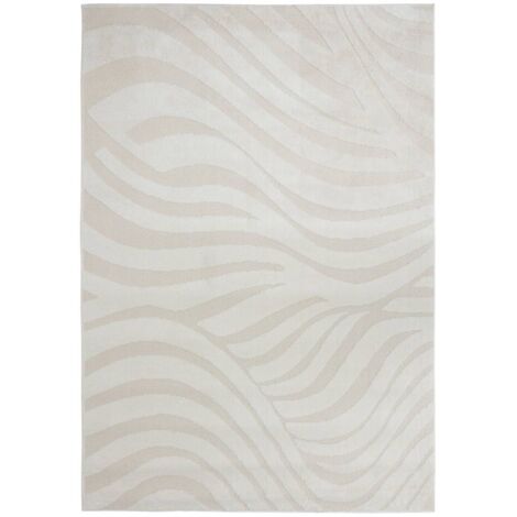 Anoai Wolleffekt Teppich Weiß 150x100cm -