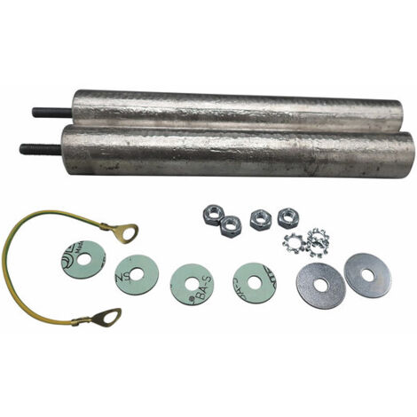 Anode avec câble de masse + garniture - DE DIETRICH CHAPPEE : S504018